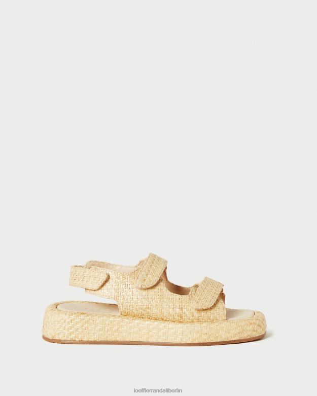 Loeffler Randall Frauen Blaise Bast-Plateausandale RHV8H101 natürlich Schuhe
