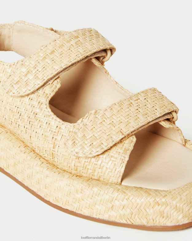Loeffler Randall Frauen Blaise Bast-Plateausandale RHV8H101 natürlich Schuhe