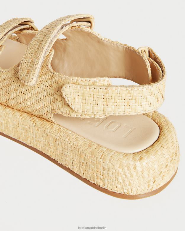 Loeffler Randall Frauen Blaise Bast-Plateausandale RHV8H101 natürlich Schuhe