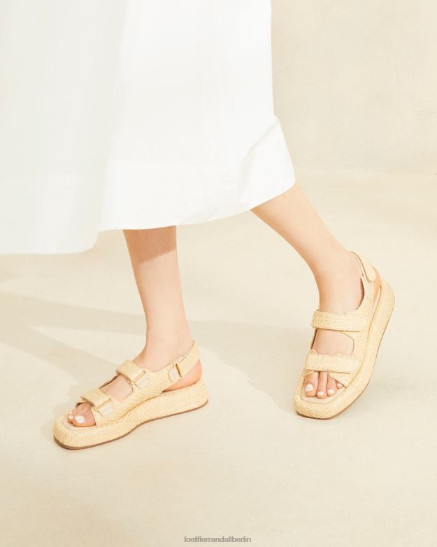 Loeffler Randall Frauen Blaise Bast-Plateausandale RHV8H101 natürlich Schuhe