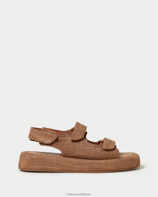 Loeffler Randall Frauen Blaise Bast-Plateausandale RHV8H110 braun Schuhe