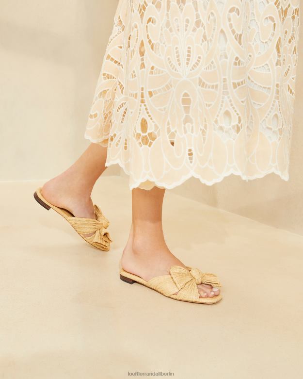 Loeffler Randall Frauen Daphne-Schleife RHV8H116 natürlich Schuhe