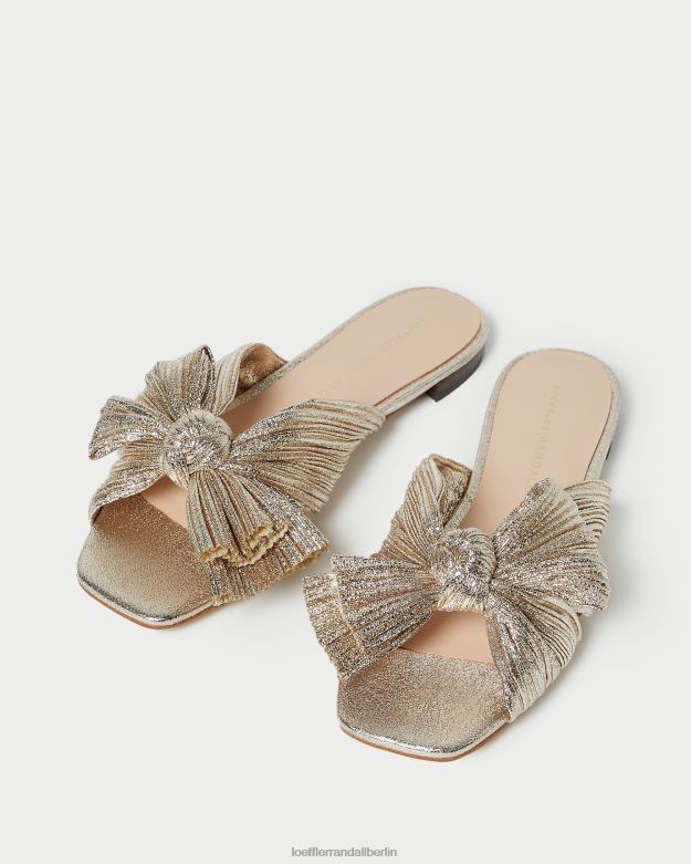 Loeffler Randall Frauen Daphne-Schleife RHV8H124 Sekt Schuhe