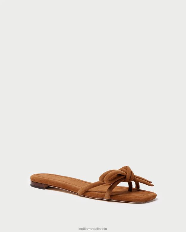Loeffler Randall Frauen Hadley Schleifensandale RHV8H105 Kakao Schuhe