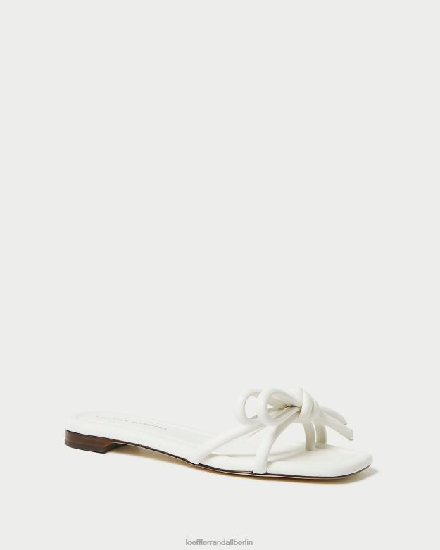 Loeffler Randall Frauen Hadley Schleifensandale RHV8H123 Weiß Schuhe