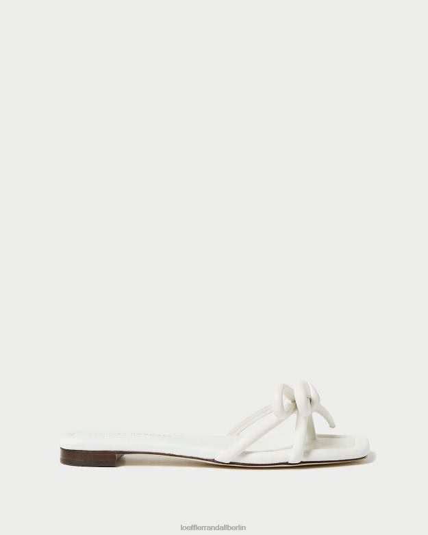 Loeffler Randall Frauen Hadley Schleifensandale RHV8H123 Weiß Schuhe