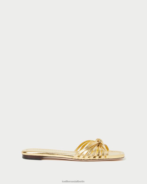 Loeffler Randall Frauen Izzie-Knoten-Sandale RHV8H127 Gold Schuhe