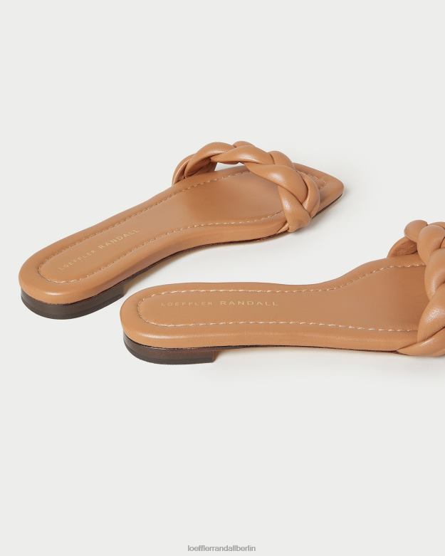 Loeffler Randall Frauen Jackson geflochtene Sandale RHV8H107 dunkler Sand Schuhe