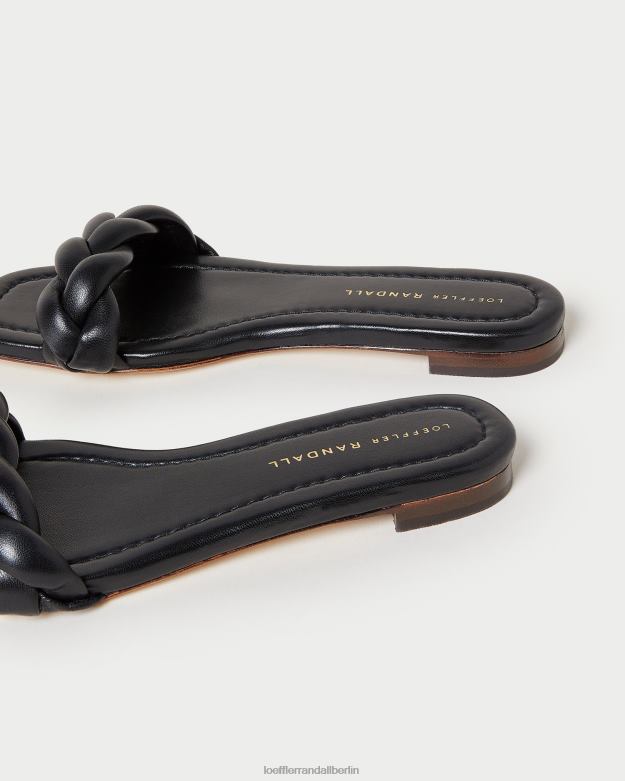 Loeffler Randall Frauen Jackson geflochtene Sandale RHV8H117 Schwarz Schuhe