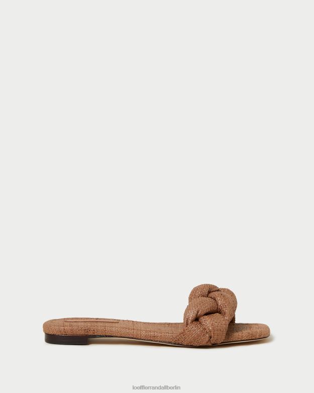 Loeffler Randall Frauen Joanna geflochtene Sandale RHV8H111 braun Schuhe