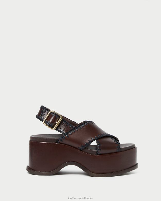 Loeffler Randall Frauen Mae Plateausandale RHV8H129 Espresso/Schwarz Schuhe
