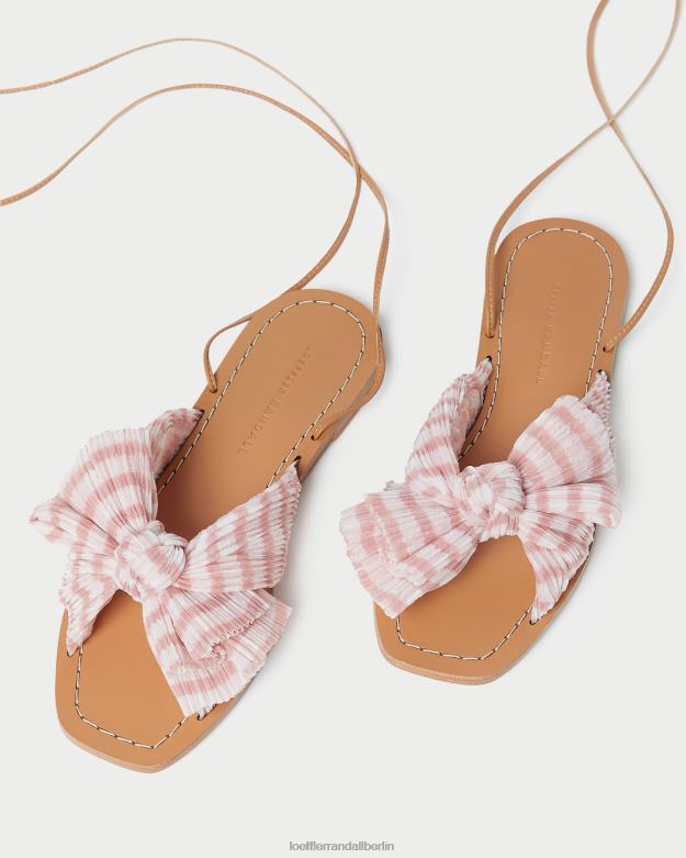 Loeffler Randall Frauen Pfingstrosenschleife RHV8H131 zartrosa Gingham Schuhe