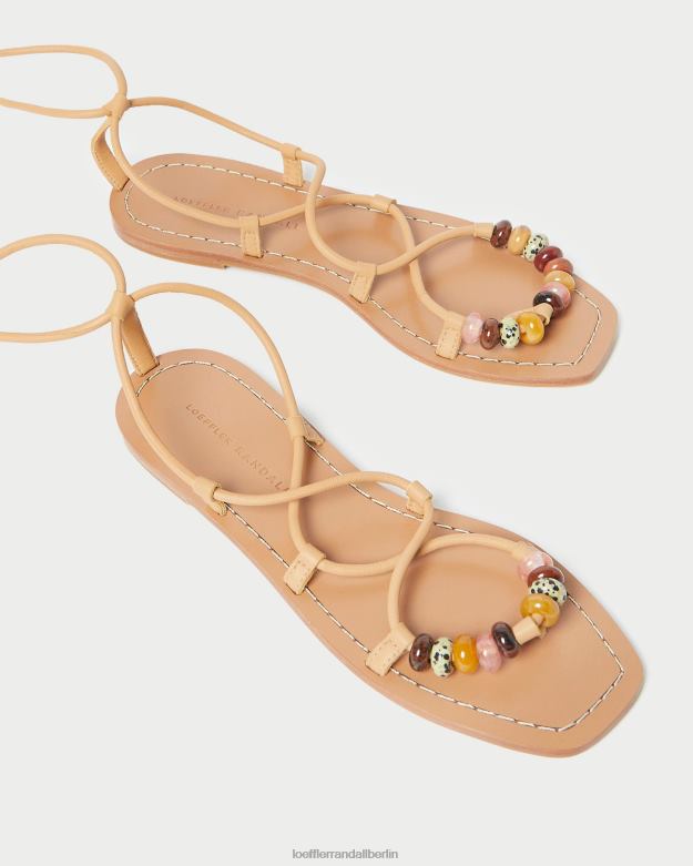 Loeffler Randall Frauen Schnürsandale mit Colleen-Knoten RHV8H135 Honig Schuhe