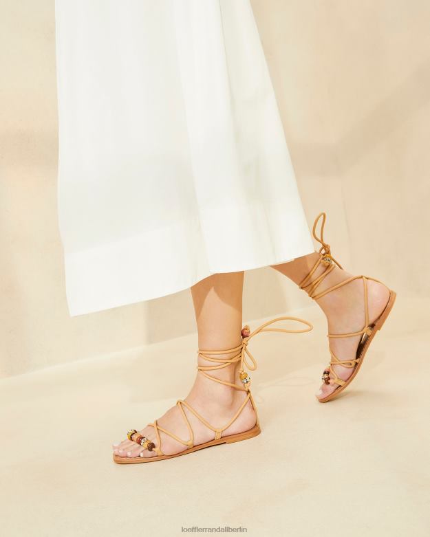 Loeffler Randall Frauen Schnürsandale mit Colleen-Knoten RHV8H135 Honig Schuhe