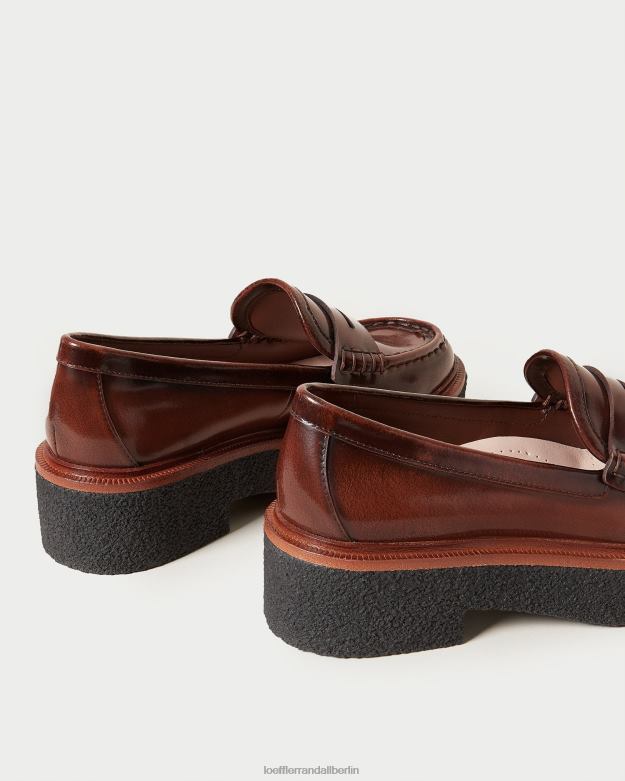 Loeffler Randall Frauen Rikki-Plateau-Loafer RHV8H312 braun Schuhe