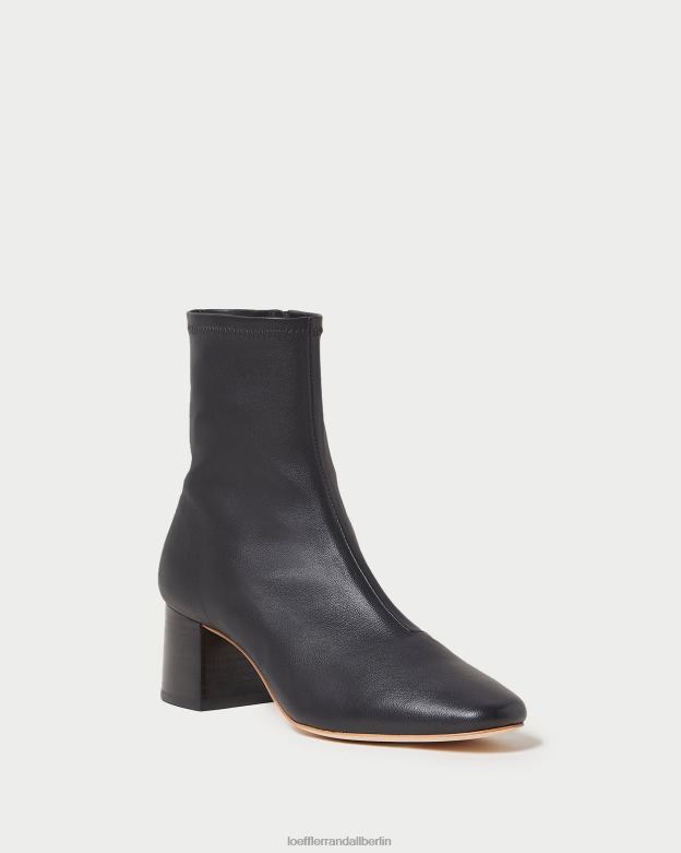 Loeffler Randall Frauen Alec Stretch-Stiefel mit mittelhohem Absatz RHV8H284 Schwarz Schuhe