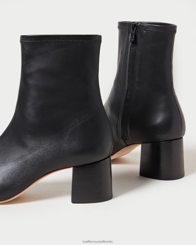 Loeffler Randall Frauen Alec Stretch-Stiefel mit mittelhohem Absatz RHV8H284 Schwarz Schuhe