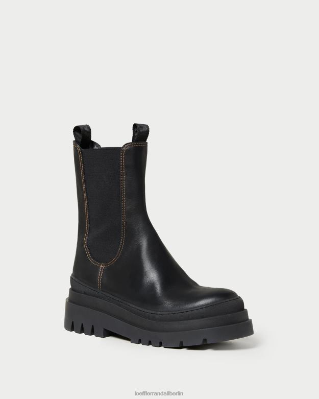 Loeffler Randall Frauen Carlota-Stiefel mit klobigem Stollen RHV8H291 Schwarz Schuhe