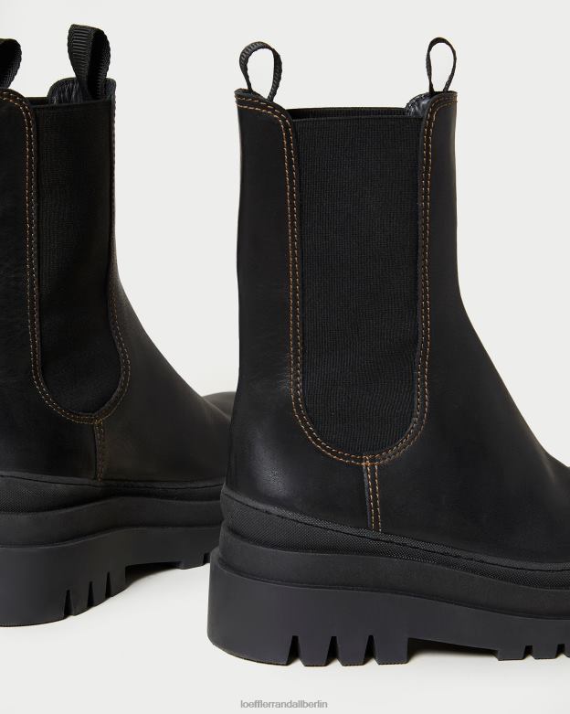 Loeffler Randall Frauen Carlota-Stiefel mit klobigem Stollen RHV8H291 Schwarz Schuhe