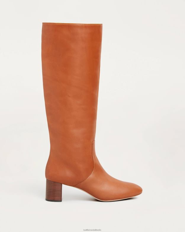 Loeffler Randall Frauen Gia hoher Stiefel RHV8H271 Cognac Schuhe