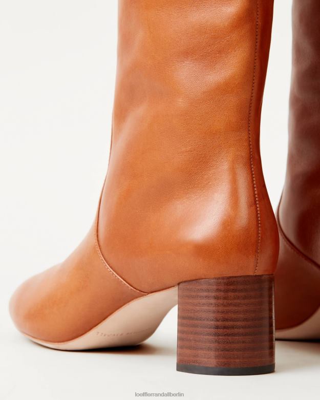 Loeffler Randall Frauen Gia hoher Stiefel RHV8H271 Cognac Schuhe