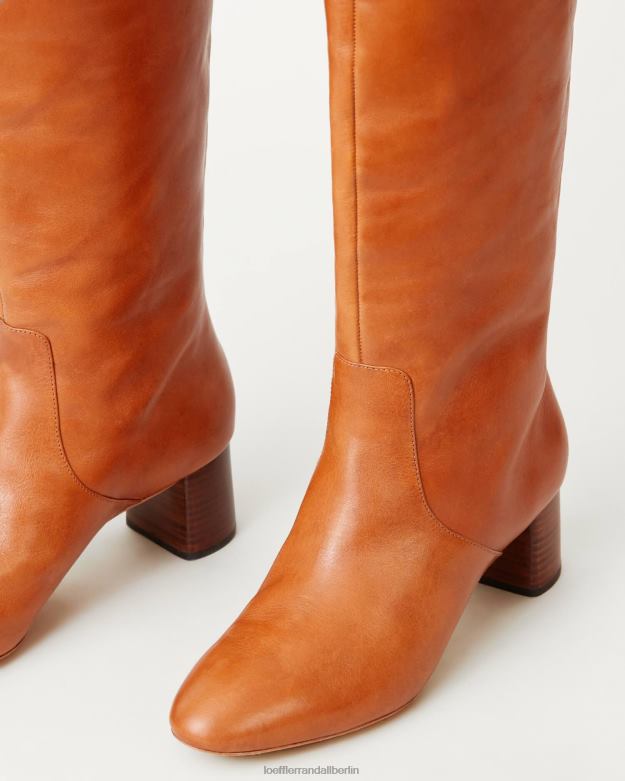 Loeffler Randall Frauen Gia hoher Stiefel RHV8H271 Cognac Schuhe