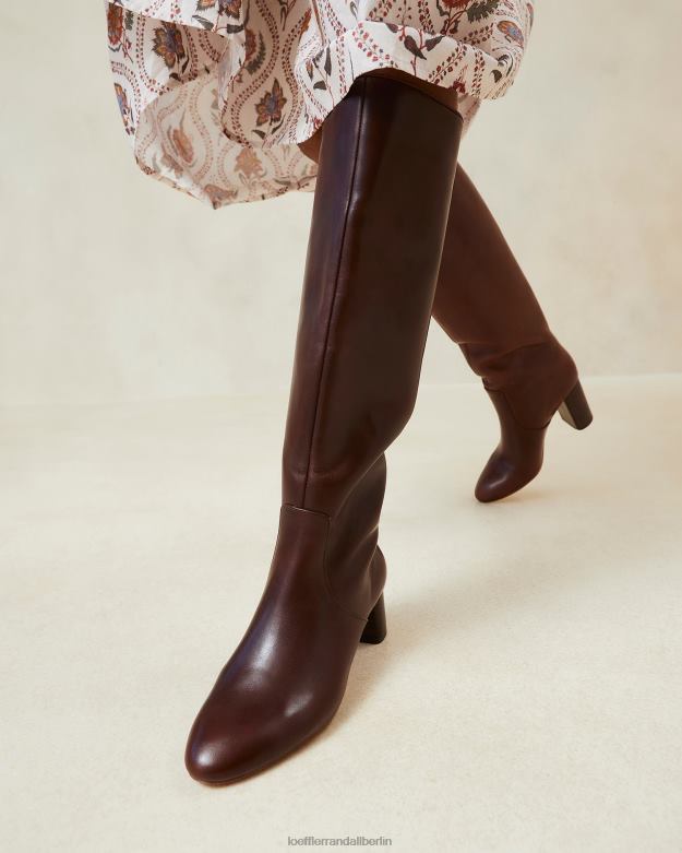 Loeffler Randall Frauen Gia hoher Stiefel RHV8H286 Espresso Schuhe