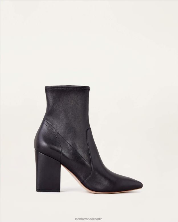 Loeffler Randall Frauen Schmale Stiefeletten aus Isla-Leder RHV8H276 Schwarz Schuhe