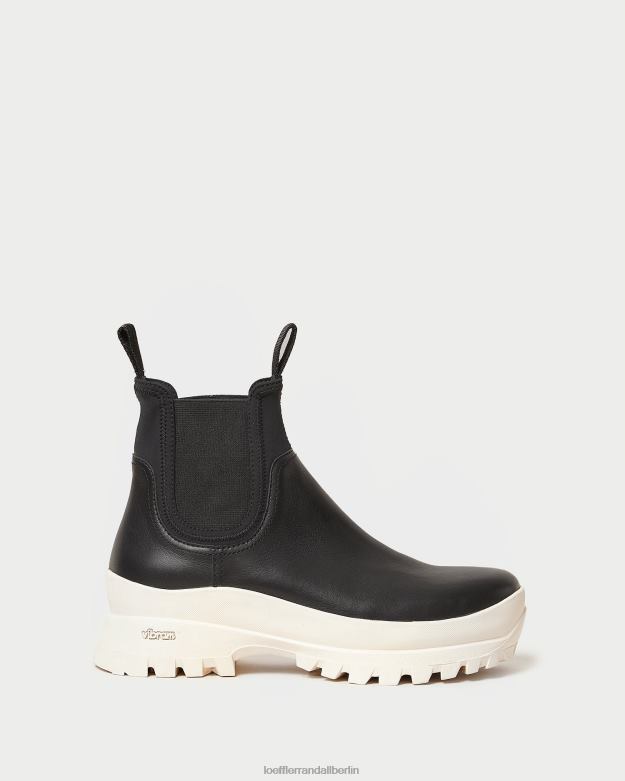 Loeffler Randall Frauen Tara-Creme-Wetterstiefel RHV8H280 Schwarz-Weiss Schuhe