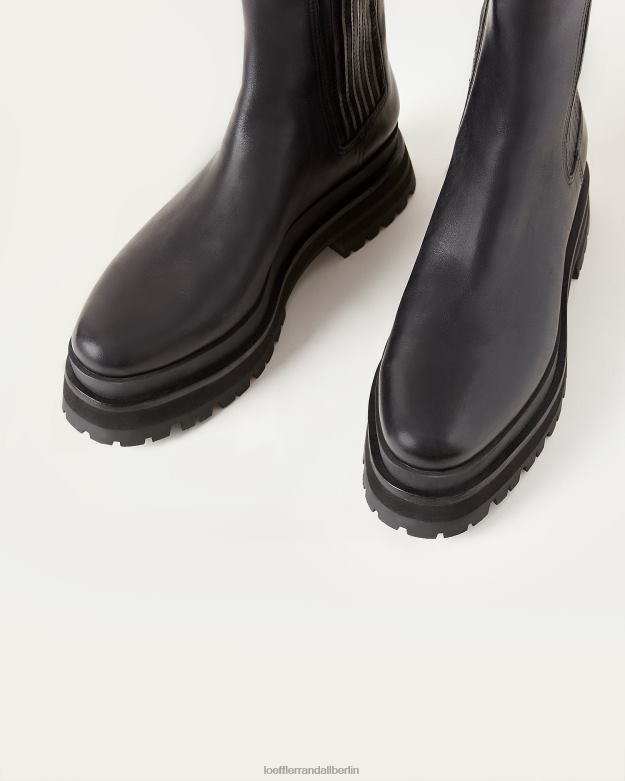 Loeffler Randall Frauen Toni Plateaustiefel RHV8H277 Schwarz Schuhe
