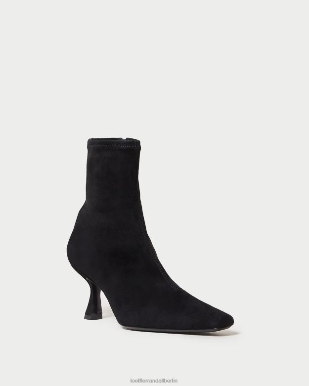 Loeffler Randall Frauen Vielen Dank, gebogener Bootie aus Wildleder RHV8H289 Schwarz Schuhe