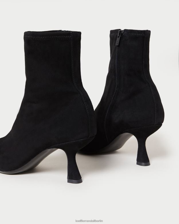 Loeffler Randall Frauen Vielen Dank, gebogener Bootie aus Wildleder RHV8H289 Schwarz Schuhe