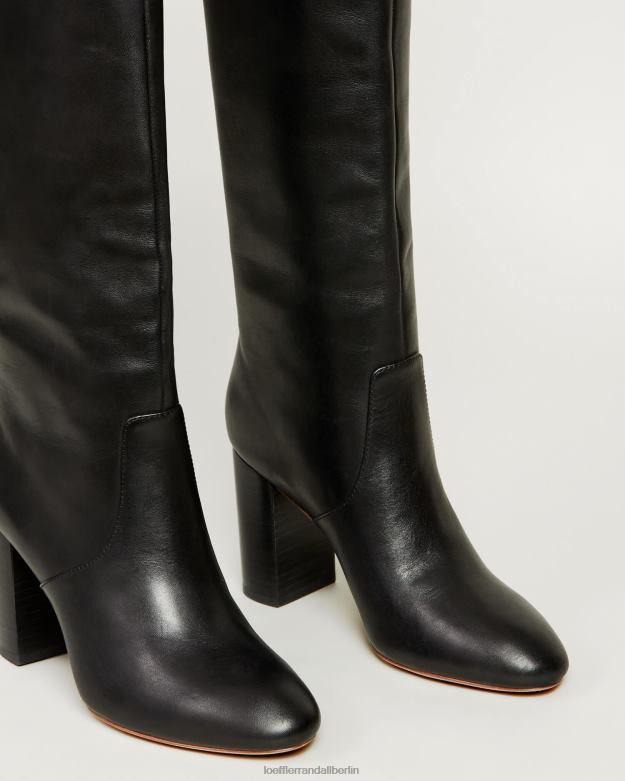 Loeffler Randall Frauen goldener hoher Stiefel RHV8H269 Schwarz Schuhe