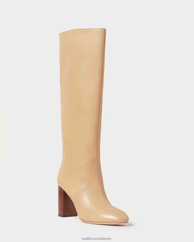 Loeffler Randall Frauen goldener hoher Stiefel RHV8H288 khaki Schuhe