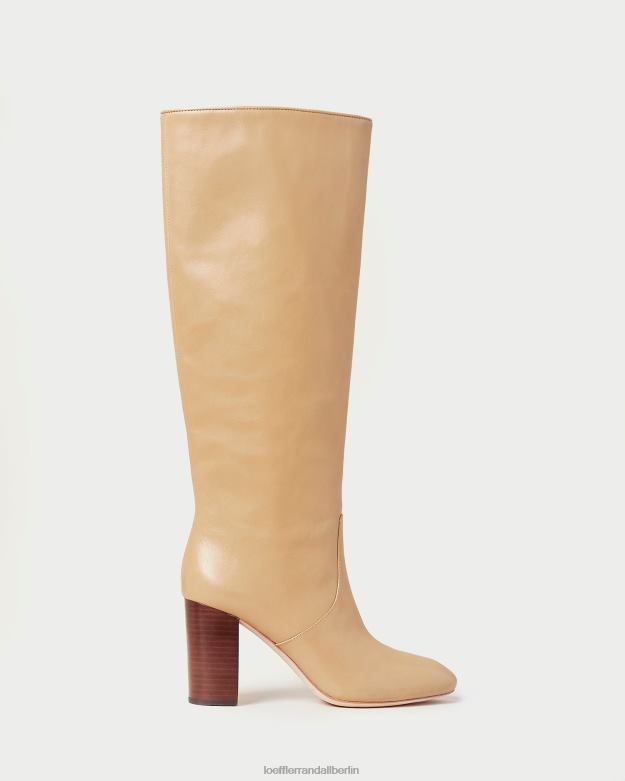 Loeffler Randall Frauen goldener hoher Stiefel RHV8H288 khaki Schuhe