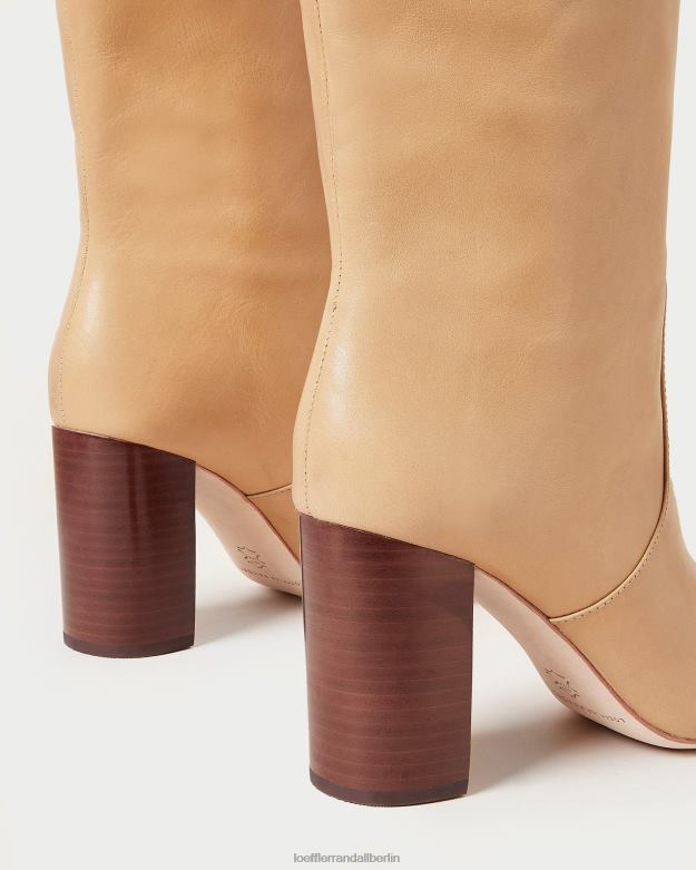 Loeffler Randall Frauen goldener hoher Stiefel RHV8H288 khaki Schuhe