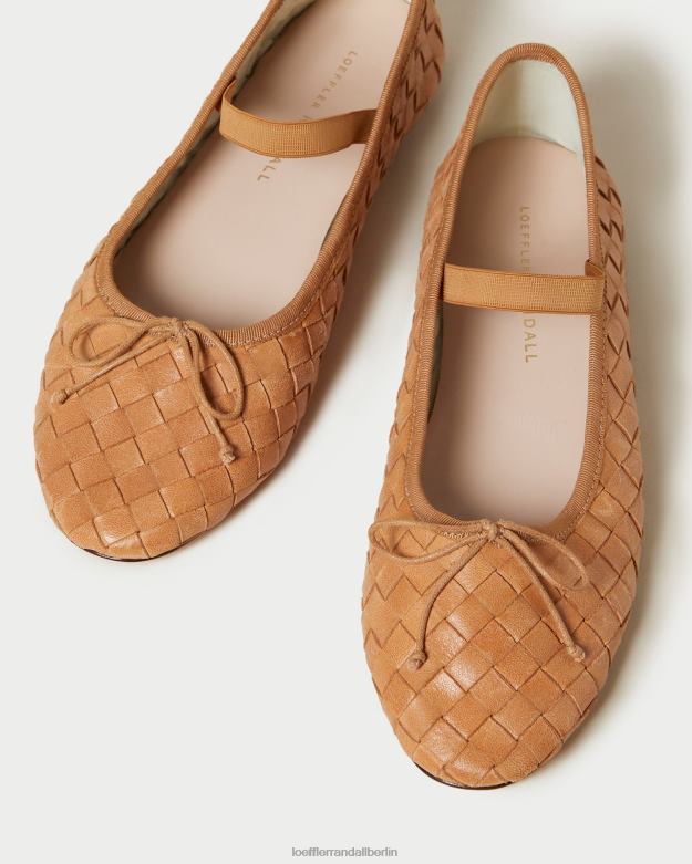 Loeffler Randall Frauen Ballerinas von Leonie RHV8H298 Honig Schuhe