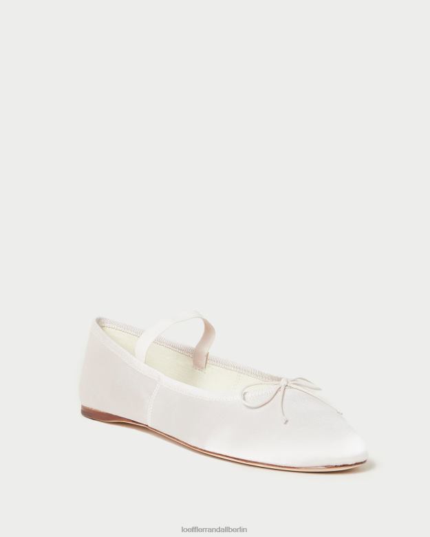 Loeffler Randall Frauen Ballerinas von Leonie RHV8H300 Creme Schuhe