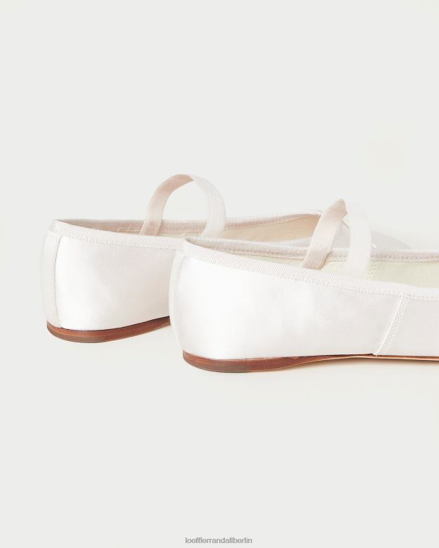 Loeffler Randall Frauen Ballerinas von Leonie RHV8H300 Creme Schuhe