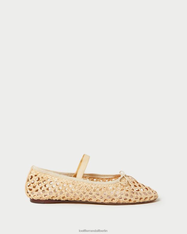 Loeffler Randall Frauen Ballerinas von Leonie RHV8H308 natürliche Häkelarbeit Schuhe