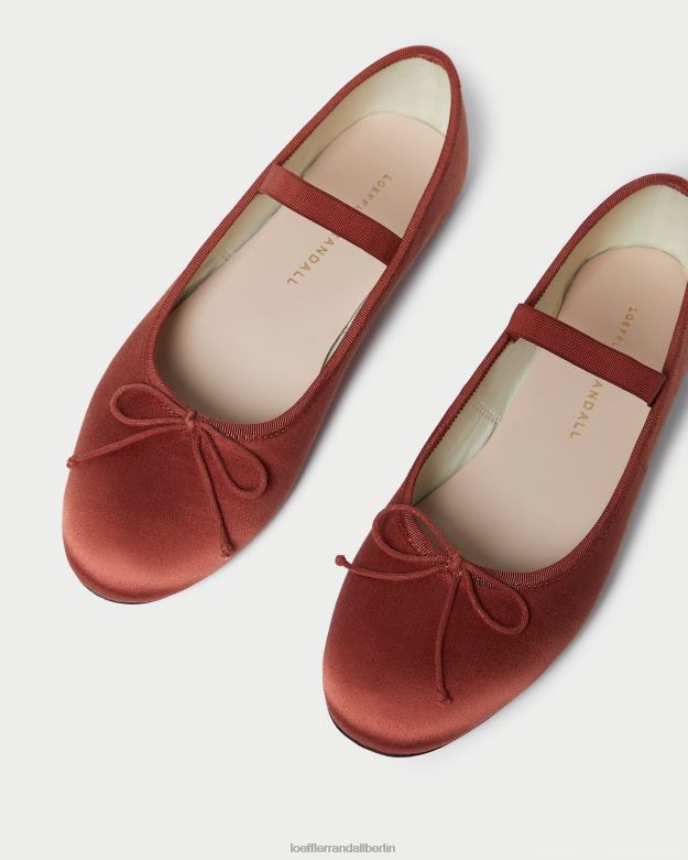 Loeffler Randall Frauen Ballerinas von Leonie RHV8H310 Terrakotta Schuhe