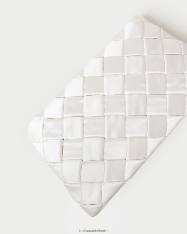 Loeffler Randall Frauen Aviva gewebte Puff-Clutch RHV8H351 Creme Taschen