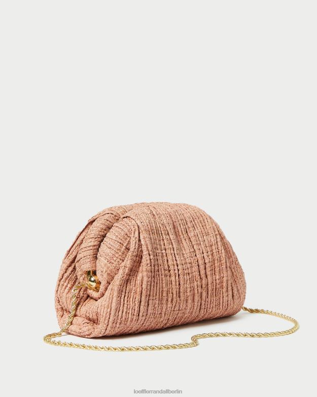 Loeffler Randall Frauen Bailey Plissee-Clutch mit Kuppel RHV8H387 erröten Taschen