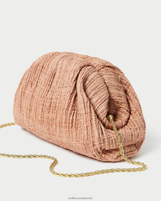 Loeffler Randall Frauen Bailey Plissee-Clutch mit Kuppel RHV8H387 erröten Taschen