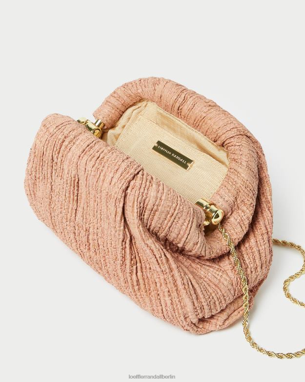Loeffler Randall Frauen Bailey Plissee-Clutch mit Kuppel RHV8H387 erröten Taschen