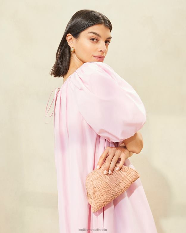 Loeffler Randall Frauen Bailey Plissee-Clutch mit Kuppel RHV8H387 erröten Taschen