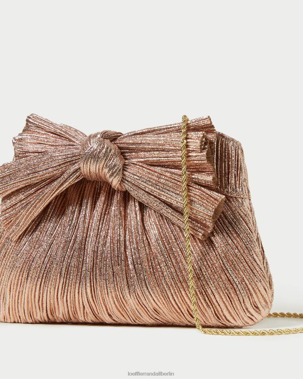 Loeffler Randall Frauen Clutch mit Rayne-Schleife RHV8H363 Düne Taschen