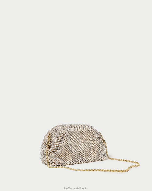 Loeffler Randall Frauen Doris Mini-Beutel mit Diamanten RHV8H356 Gold Taschen