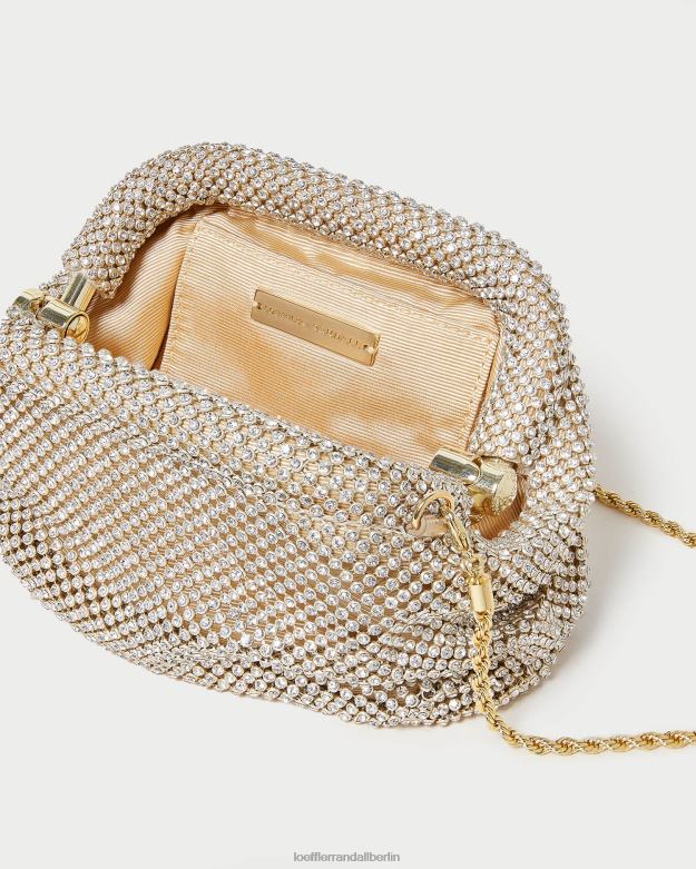 Loeffler Randall Frauen Doris Mini-Beutel mit Diamanten RHV8H356 Gold Taschen