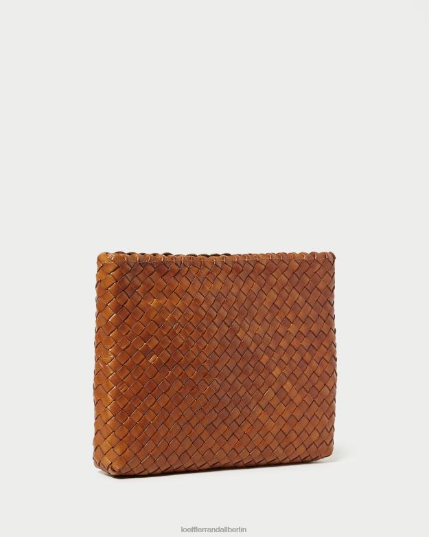 Loeffler Randall Frauen Flache, gewebte Marissa-Clutch RHV8H353 Holz Taschen
